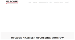 Desktop Screenshot of dsbouw.com